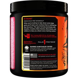 Rule 1 R1 Roar Ferocious Pre-Workout